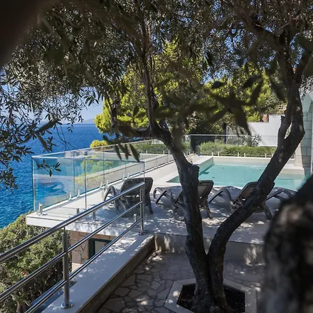 Seafront Toma With Heated Pool Gornji Dingac